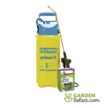 Pressure sprayer 5 litres and Greenfix Zero 250 ml