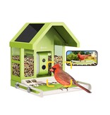 Birdfy Metall-Vogelfutterhaus mit integrierter Kamera und Solarpanel