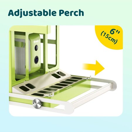 Birdfy Metaal voederhuisje met ingebouwde camera en zonnepaneel