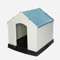 Kunststoff-Hundehütte 73,6 x 66,5 x 69,5 cm