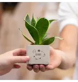 Congreet® plant pots - Small - Thank you - Giveaway - Personalised Thank You Gifts