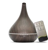 Aroma Diffuser - Lotus Pro - Dark Wood met Led Verlichting - Garden Select