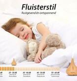 Aroma Diffuser - Lotus Pro - Light Wood - With LED Lighting - Garden Select