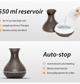 Aroma Diffuser - Vitality Pro - Dark Wood - Luxe Uitvoering - Garden Select