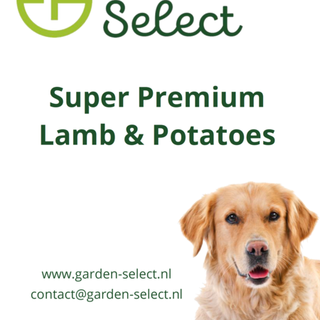 Super Premium Lamb & Potatoes – 20 kg – Gesundes Futter für alle Hunderassen