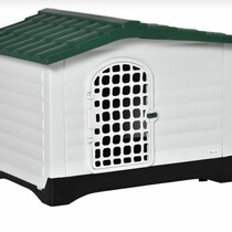 Dachterrassen-Hundehütte – Mittelgroß – 68,9 x 91,4 x 66,0 cm