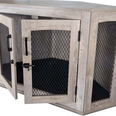 Topmast Luxus-Hundebank Mira – Eckmodell – 109 x 60 x 67 cm – Alles für Hunde – Garden Select