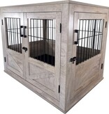 Topmast  Luxuriöse Hundebox im Landhausstil – 98 x 71 x 79 cm – Groß – Garden Select