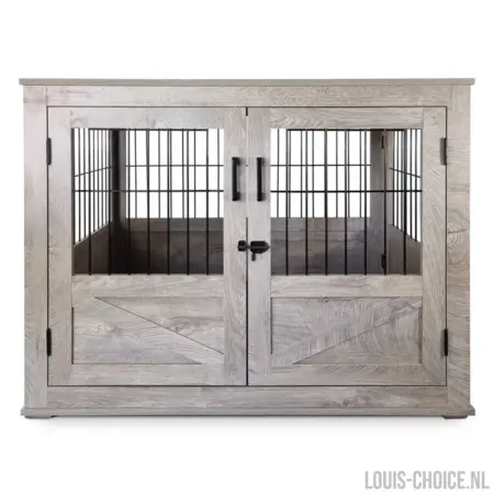 Topmast Luxueus Bench Rustic - 98 x 71 x 79 cm - Large - Hondenbench - Garden Select