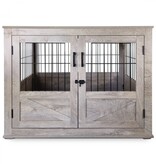 Topmast  Luxuriöse Hundebox im Landhausstil – 98 x 71 x 79 cm – Groß – Garden Select