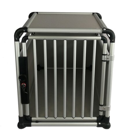 Topmast Premium Autobox Aluminium + Slot - 94 x 68 x 69 cm - Honden Vervoer - Garden Select