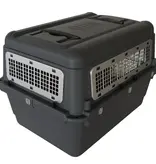 Topmast Pawsport Travel Crate - IATA Transport Box - Medium - 71 x 51 x 48 cm - Anthracite - Garden Select