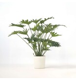 Kunstplant philodendron 'Selloum' - Hoogte 65cm