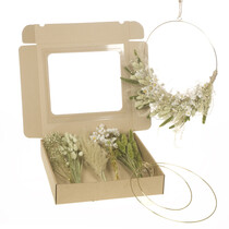 Droogbloemen - Dryflower 'Ring Natural'