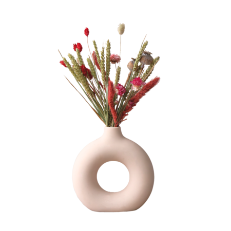 Droogbloemen - Boeket 'Pink Cocktail'