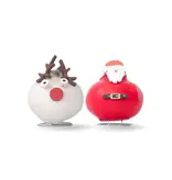 Wax Santa Mix' - Amaryllis - Set of 2 - Bring even more coziness into your home - Garden Select