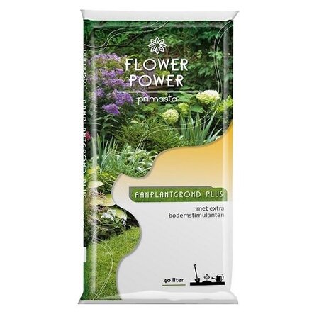 Flower Power Aanplantgrond van Flower Power is ideaal voor het opnieuw aanleggen van borders en gazons!