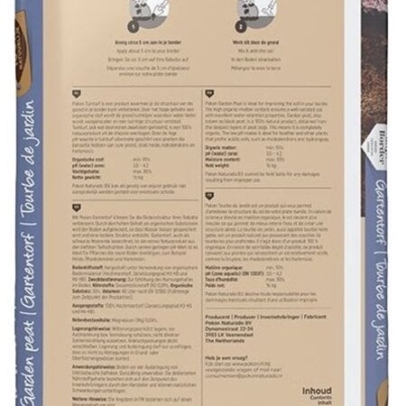 Pokon Tuinturf 40 lt RHP - Voor Zure Grond - Verbeterd Bodemstructuur I Garden Select