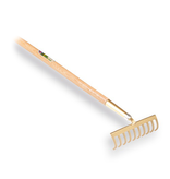 Offner Straight Garden Rake 14 Teeth - Incl. 170 cm Ash Handle - Garden Select