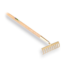 Garden Rake Straight 14 Teeth - Incl. Handle Ash
