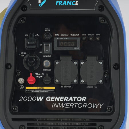 Inverter Generator – ULT-2000-EU - Noodstroom Opwekken - Garden Select