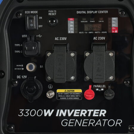 Inverter Generator – ULT-3300-EU - Emergency Power at Home - Garden Select