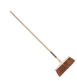 City Broom incl. Stick Holder VERO - Hard Broom for Tough Work!