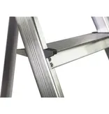 Maxall Haushaltsleiter 128 cm, 6 Stufen, Aluminium - Garden Select