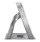 Maxall Household ladder 128 cm 6 steps aluminum - Garden Select