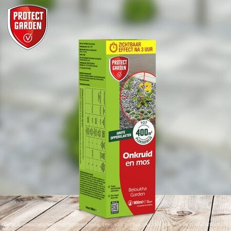 Protect Garden Beloukha Garden 900 ml - 400 m2 - Against Weeds and Moss - Garden Select