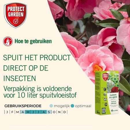 Protect Garden Desect Duo Conc 100 ml – Gegen Läuse und Spinnmilben – Garden Select