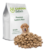Garden Select Premium Lam & Rijst - 10 kg. - 100% Uitgebalanceerde Voeding Voor Volwassen Honden.