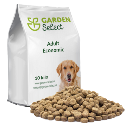 Garden Select Economy - Hondenbrokken voor volwassen honden met een normaal energieverbruik!