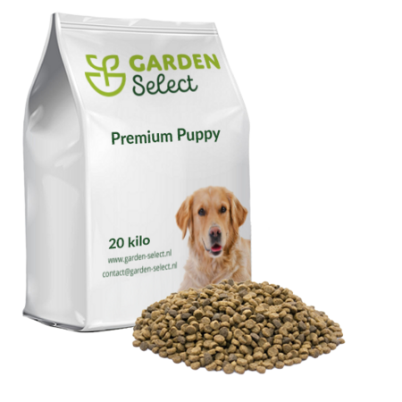 Garden Select Premium Puppy - 20 kg - Hondenbrokken Voor Puppy's - 3 a 4 Weken Tot 6 Maanden