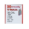 Hornady Kogelkoppen Hornady .30 V-Max 110 grain .308 Hornady Kogelkoppen Hornady .30 V-Max 110 grain .308