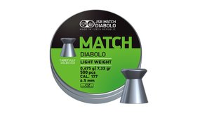 JSB JSB Match Diabolo Light Weight 4,49 mm 7,33 gr