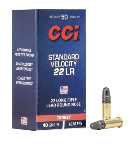 CCI Standard Velocity munitie van CCI CCI Standard Velocity munitie van CCI