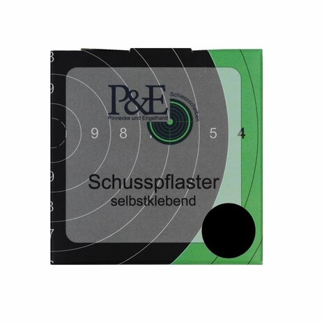 P&E P&E Schotplakkers 19mm Zwart P&E P&E Schotplakkers 19mm Zwart