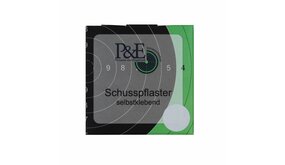 P&E P&E Schotplakkers 19mm Wit P&E P&E Schotplakkers 19mm Wit