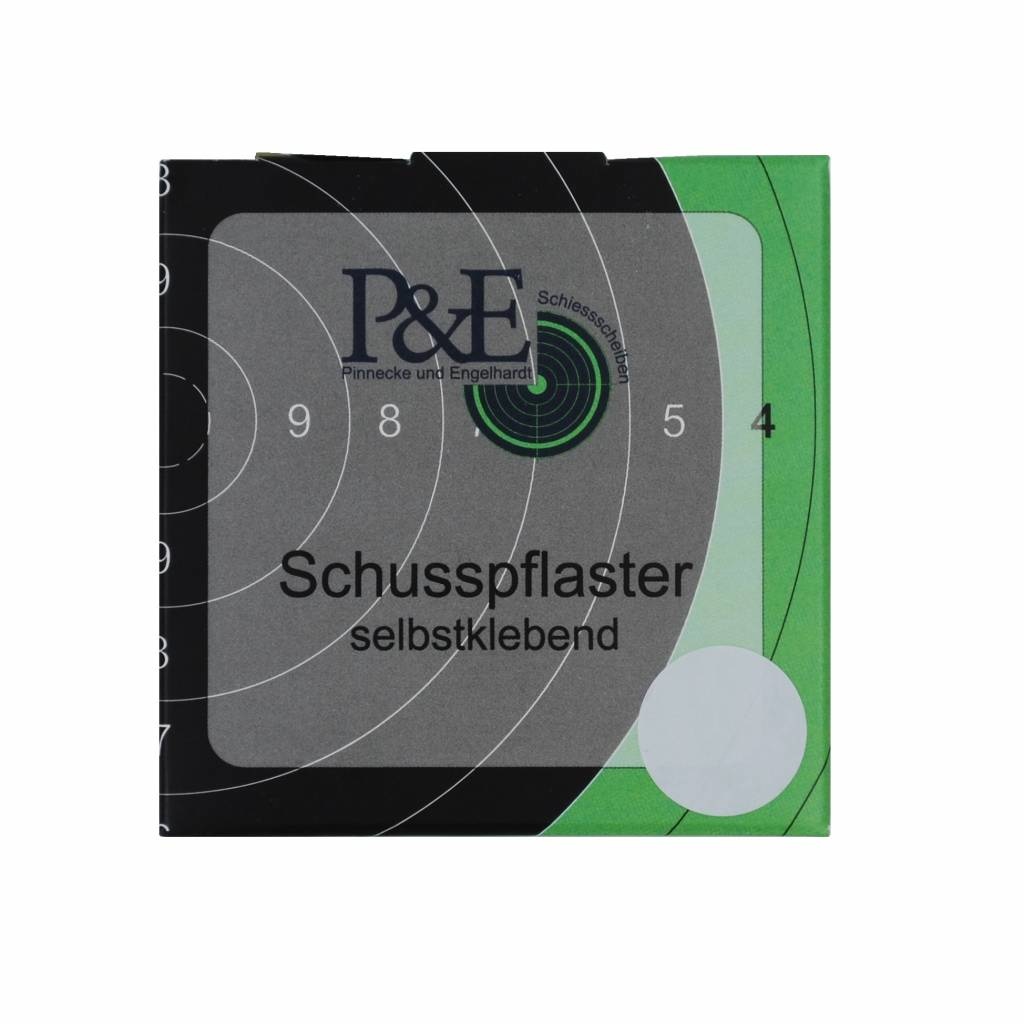 Target patches 19mm white SEM Jacht & Schietsport