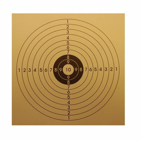 Hatsan Target paper Hatsan 14x14 cm