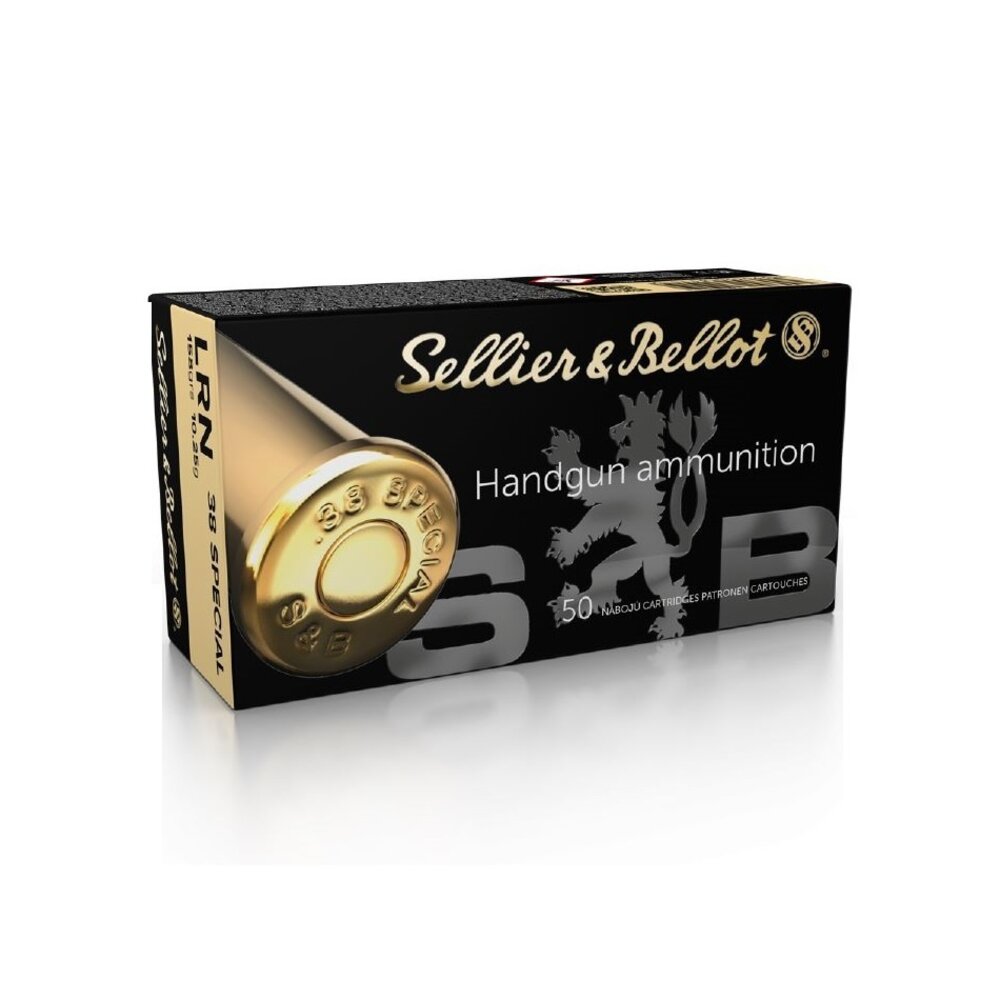 Sellier & Bellot .38 Special LRN ammo by Sellier & Bellot Sellier & Bellot .38 Special LRN ammo by Sellier & Bellot