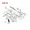 Weihrauch Weihrauch HW Piston Seal 9070 Weihrauch Weihrauch HW Piston Seal 9070