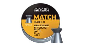 JSB JSB Match Diabolo Middle Weight 4.50 mm 8.02 gr JSB JSB Match Diabolo Middle Weight 4.50 mm 8.02 gr