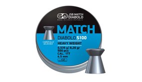 JSB JSB Match Diabolo Heavy Weight 4.49 mm / .177 8.26 gr JSB JSB Match Diabolo Heavy Weight 4.49 mm / .177 8.26 gr