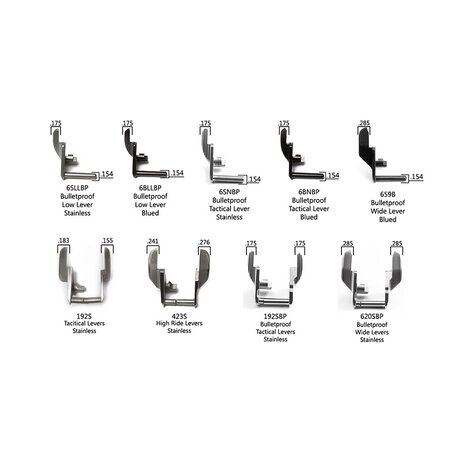 Wilson Combat Wilson Combat 1911 Thumb Safety, Wide Competition Lever