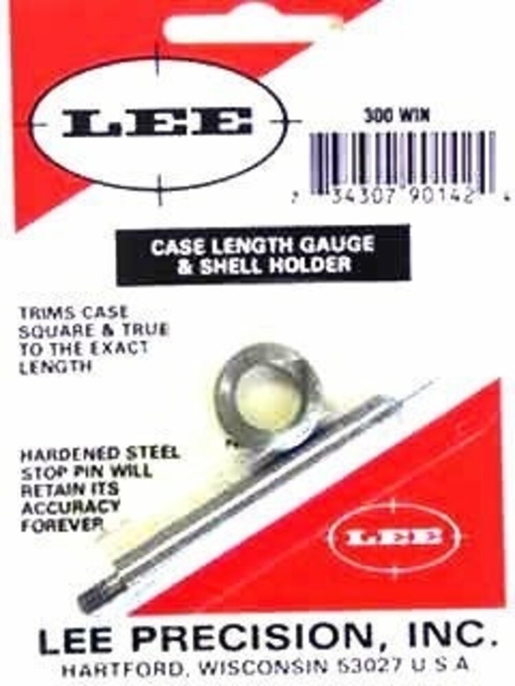 LEE Lee 90142 Length Gauge & Shellholder .300 Win Mag LEE Lee 90142 Length Gauge & Shellholder .300 Win Mag