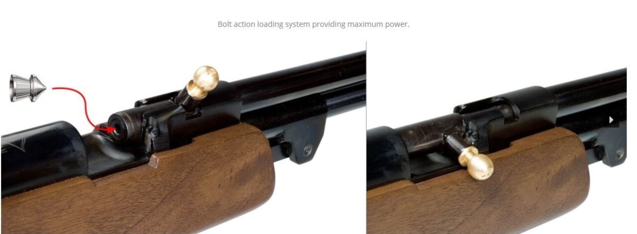 Hatsan Hatsan Torpedo 155 5.5 mm Underlever Air Rifle with Walnut Stock