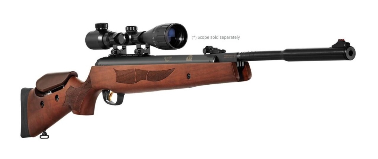 Hatsan Hatsan Carnivore 135 QE Vortex 7,62 mm Big Bore luchtbuks Hatsan Hatsan Carnivore 135 QE Vortex 7,62 mm Big Bore luchtbuks