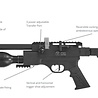 Hatsan Hatsan Factor 6.35 mm PCP Air Rifle with Adjustable Power Hatsan Hatsan Factor 6.35 mm PCP Air Rifle with Adjustable Power